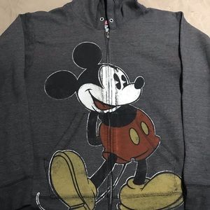 Disneyland x Hanes Mickey Mouse Zip Up Hoodie